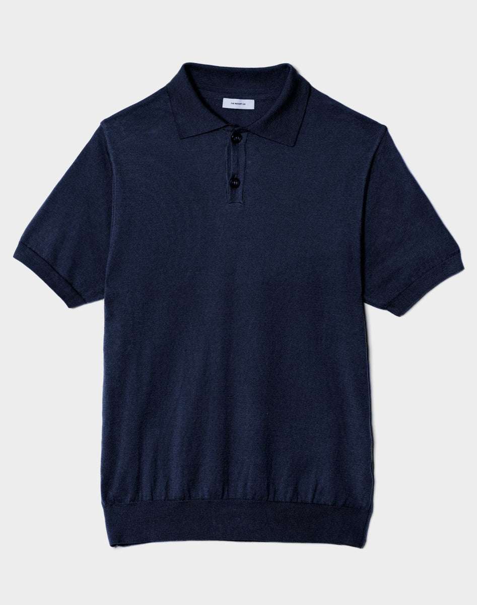 Knitted polo online