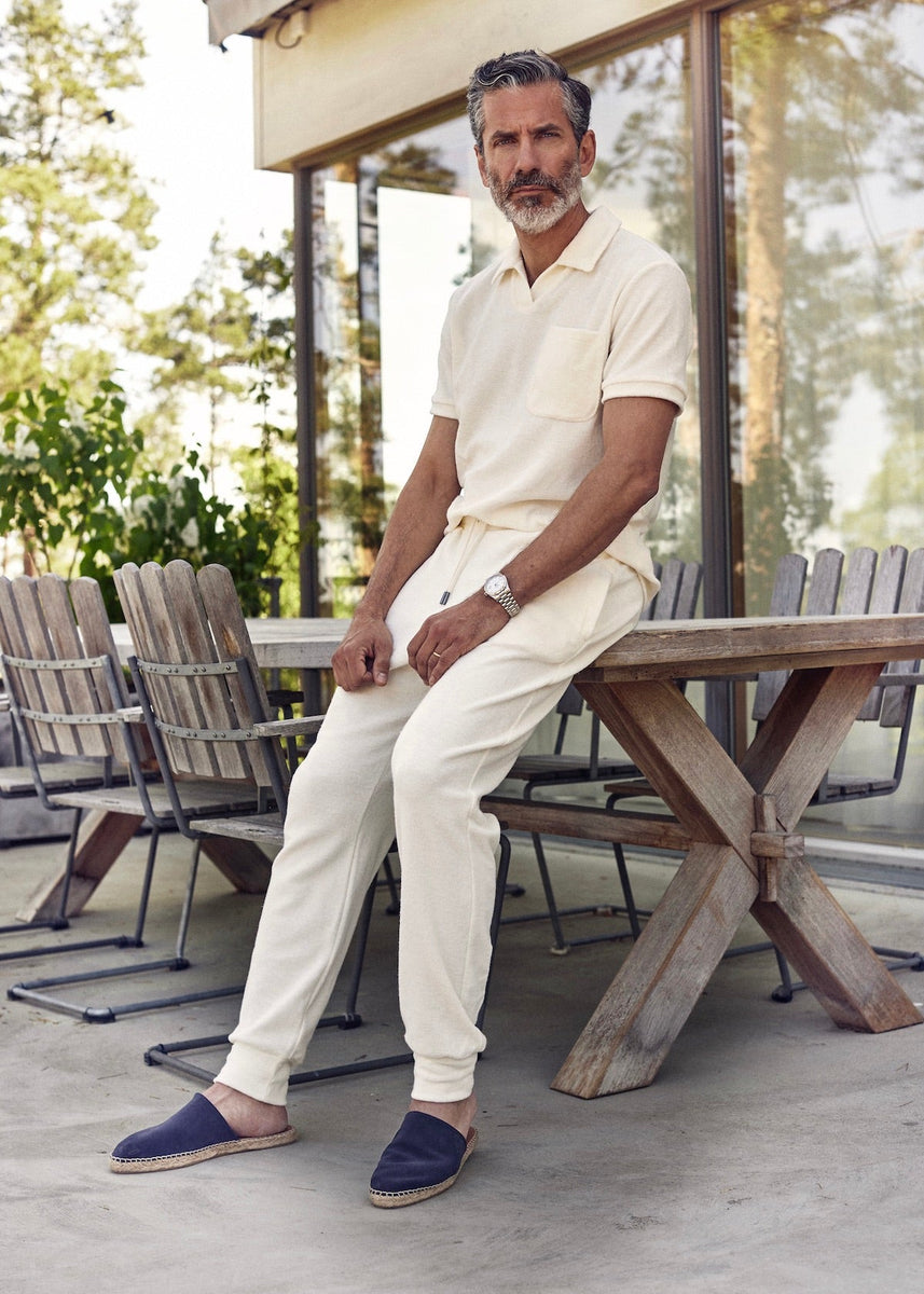 Terry Lounge Pants White