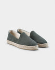 Bottle Green Espadrilles in Recycled PET - THE RESORT CO