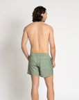 Classic Swim Shorts Green Waves - THE RESORT CO