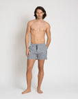 Classic Swim Shorts Navy Waves - THE RESORT CO