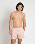 Classic Swim Shorts Rose Chevron - THE RESORT CO