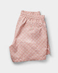 Classic Swim Shorts Rose Chevron - THE RESORT CO