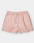 Classic Swim Shorts Rose Chevron - THE RESORT CO