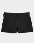 Grand Tour Swim Shorts Black - THE RESORT CO