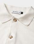 Knitted Shirt Ivory - THE RESORT CO