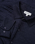 Linen Jersey Shirt Navy - THE RESORT CO