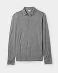 Lyocell Shirt Grey Melange - THE RESORT CO
