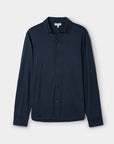 Lyocell Shirt Navy - THE RESORT CO