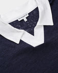 Resort Polo Shirt Navy / White - THE RESORT CO