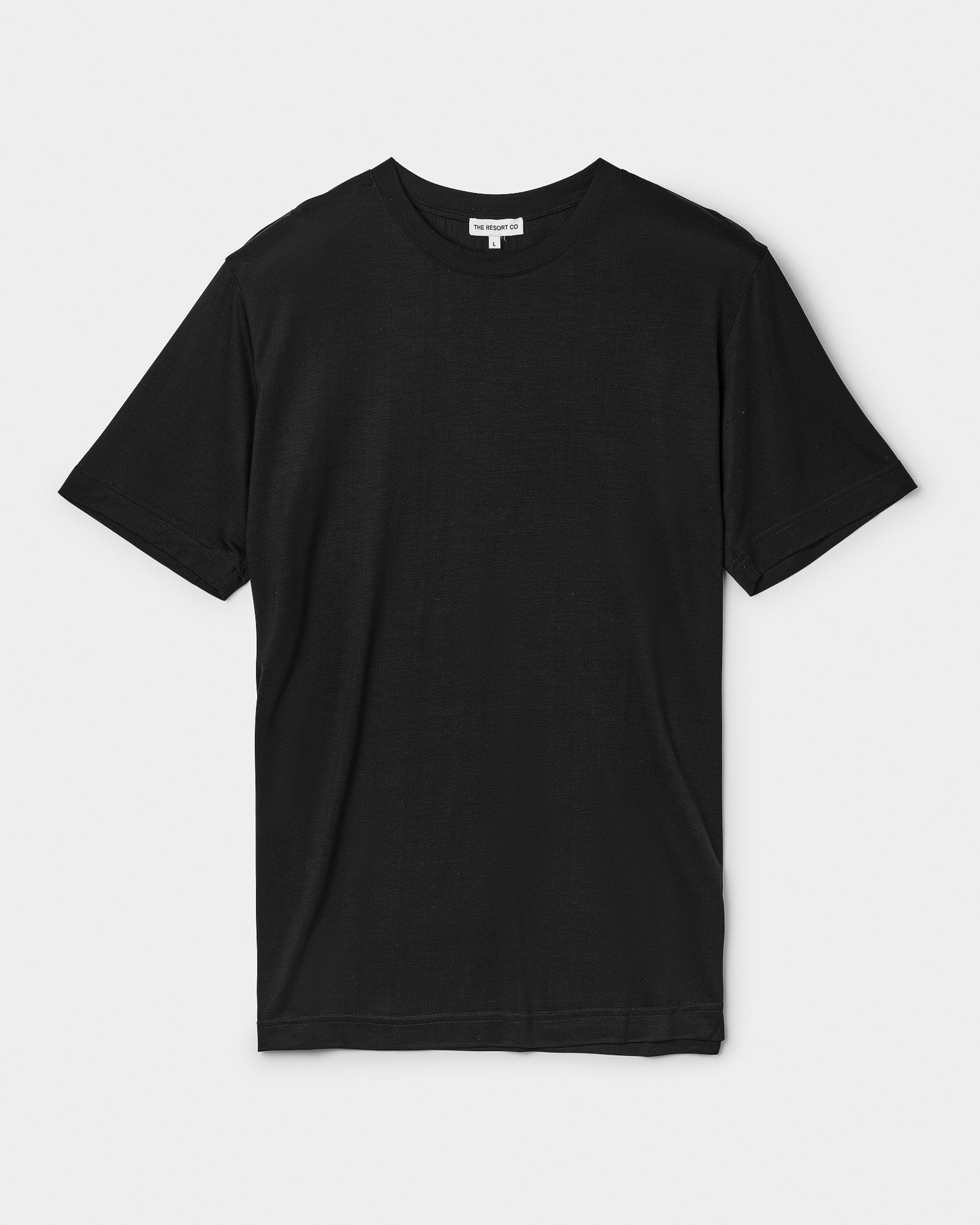 Sunshine Tee Black - THE RESORT CO